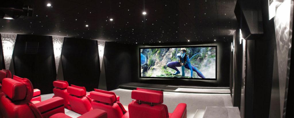 salle de cinema de luxe