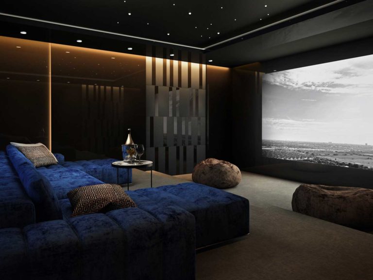 luxury cinema room layout geneva